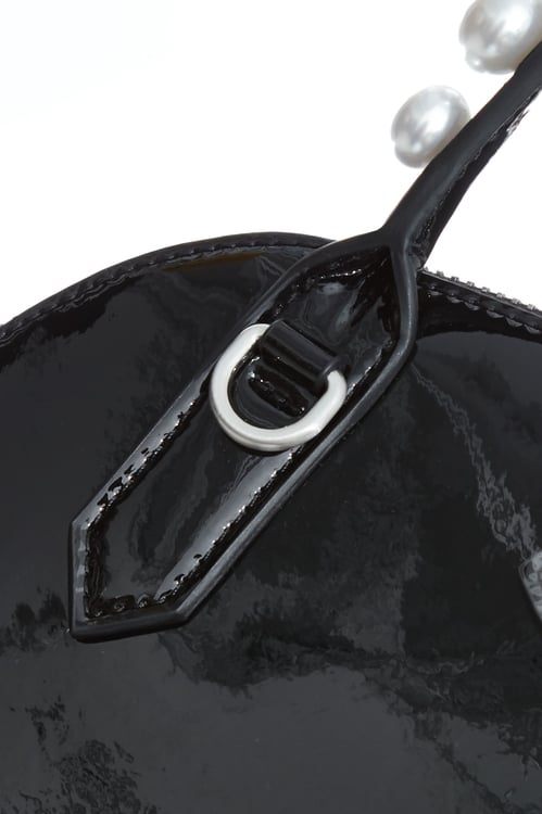 Sleak Pearl Applique Handbag,cocktaildresses