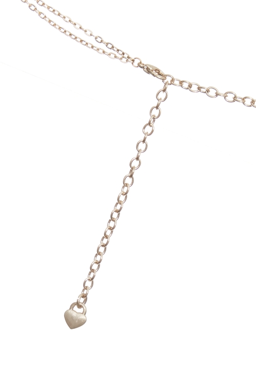 Floral Pendent Double Layer Necklace,,Floral Pendent Double Layer Necklace,Season (SS) Look,Necklaces,Season (SS) Look,pearl,Necklaces,Season (SS) Look,pearl,Necklaces