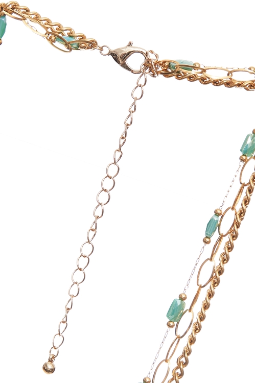 Triple Layer Asymmetric Necklace,,Triple Layer Asymmetric Necklace,Season (SS) Look,Necklaces