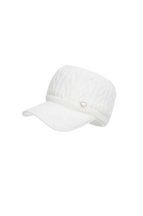 Cable Knit Detail Winter Cap,Hats