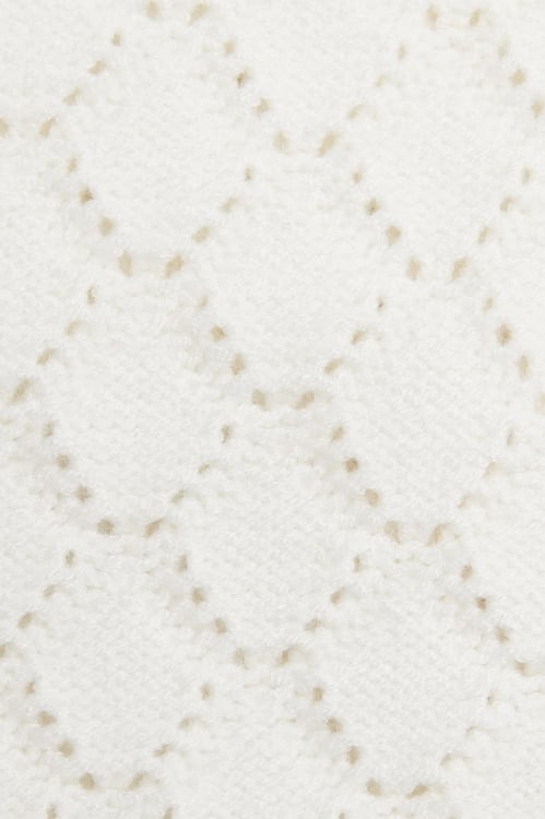 Tassels Textured Shawl,Knitted