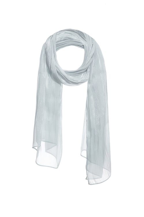 Metallic Sheen Soft Scarf,,Metallic Sheen Soft Scarf,Season (AW) Look