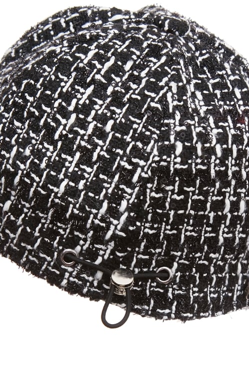 Checkered Beret Hat,,Checkered Beret Hat,Scarves,Season (AW) Look,Knitted,Plaid,Season (AW) Look