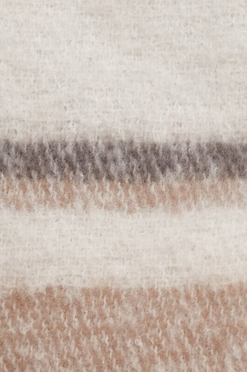 Warm Stripe Winter Scarf,Knitted