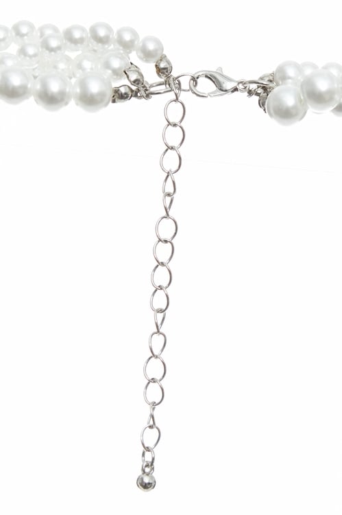 Layered Pearl Necklace,Necklaces