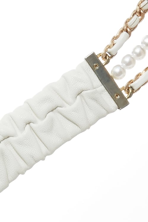 Heart Shape Hardware Half Elastic Belt,Belts,Belts