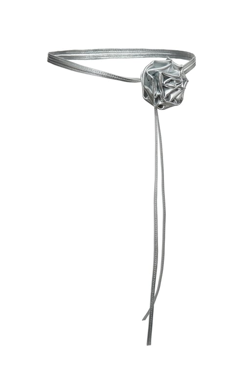 Rose Leather Wrap Belt,Belts,Belts