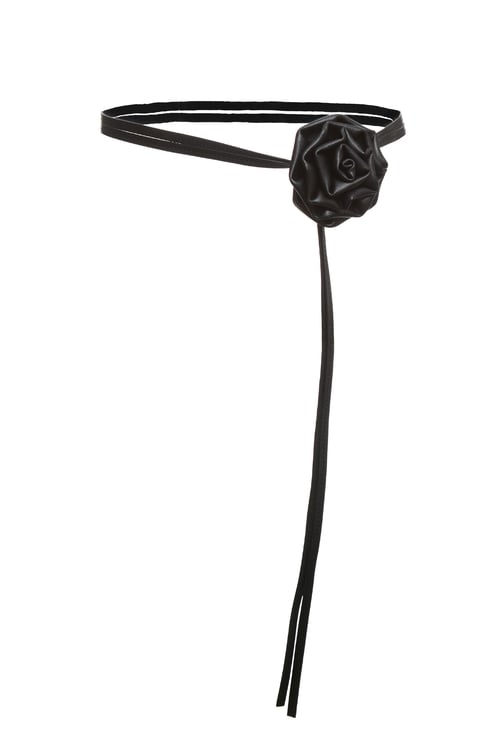 Rose Leather Wrap Belt,Belts,Belts