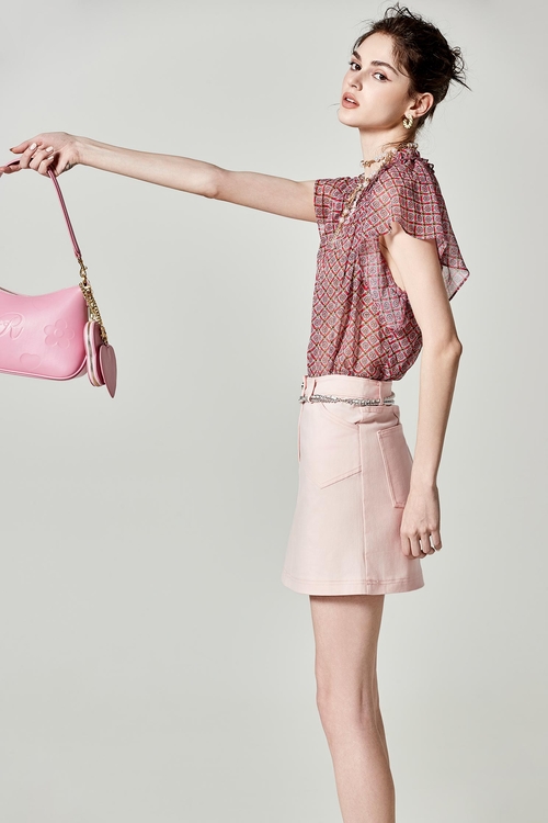 Basic Denim Mini Skirt,Denim skirts