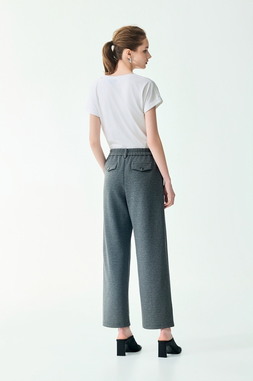 Straight Cut Casual Pants,Culottes,Culottes