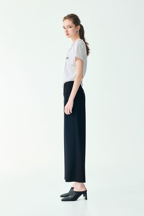 Straight Cut Casual Pants,Culottes,Culottes