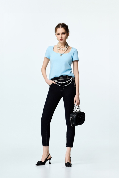 Minimalist Slim-Fit Jeans,Jeans