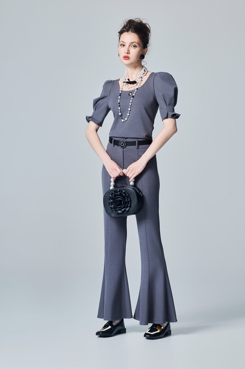 Minimalist Boot Leg Pants,pants,Pants