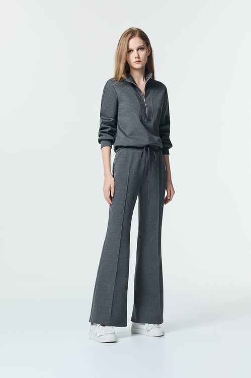 Casual Long Sleeve Top,Embroidered,Embroidered