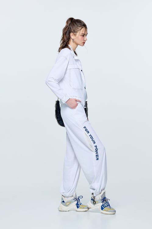 Contrast Stitch Sun Protection Collagen Jacket,White outerwear