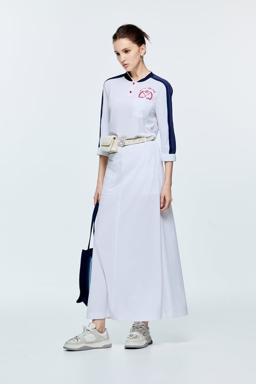 Collagen Maxi Skirt,COZY PUNCH