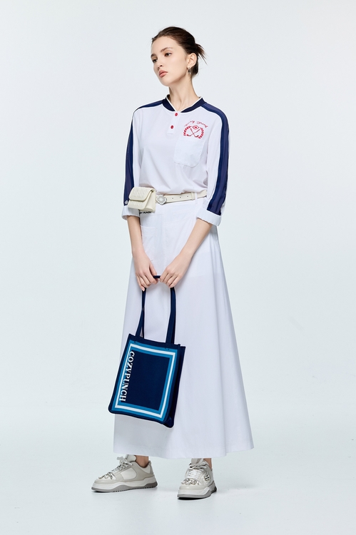 Collagen Maxi Skirt,COZY PUNCH