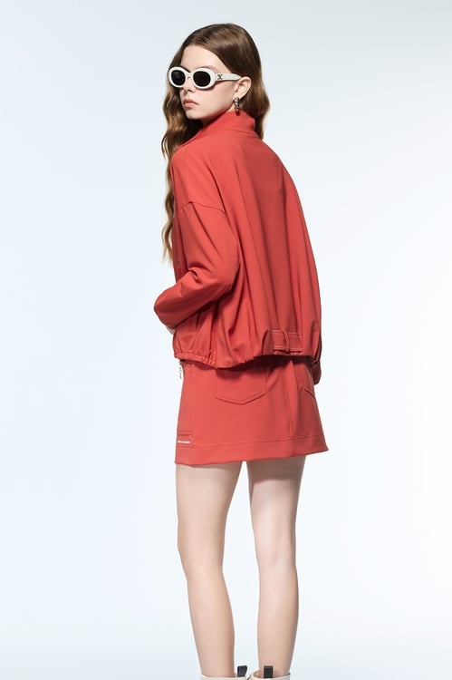 Red Mini Skirt,,Red Mini Skirt,Outerwear,Stripe,Season (AW) Look,V-Neck T shirts,Tops,Embroidered,Stripe,Season (AW) Look,Stripe,Mini skirts,Shorts,Season (AW) Look