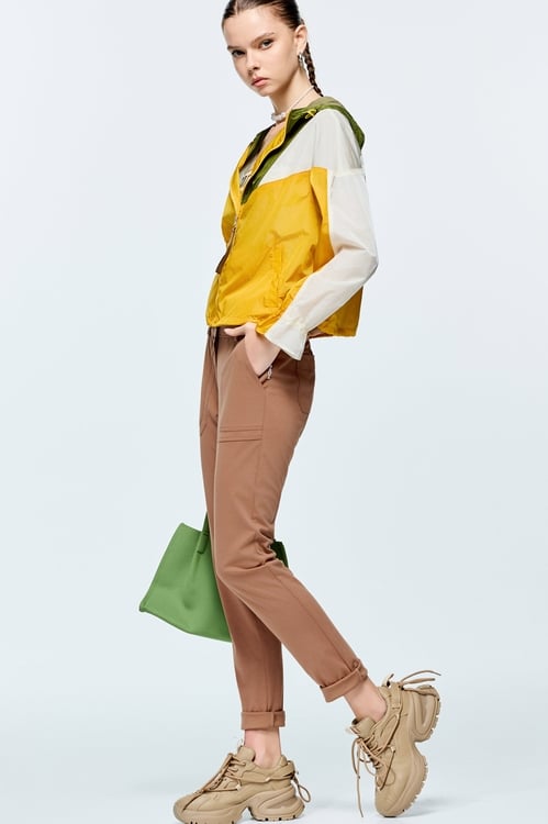 Caramel Slim Fit Pants,Skinny pants,Skinny pants