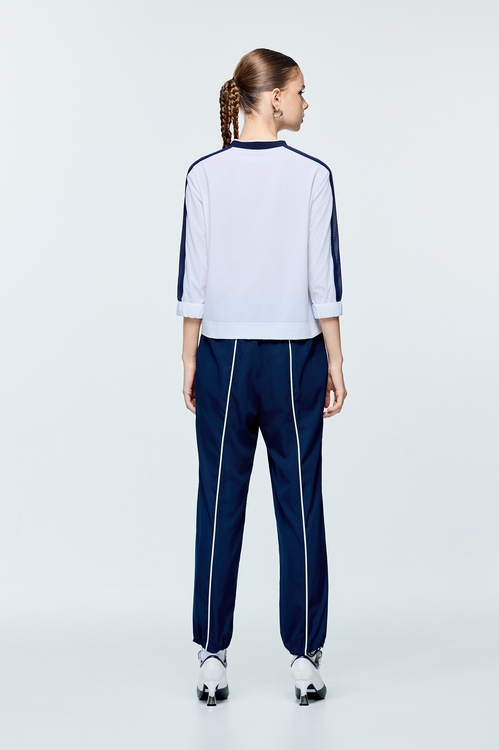 Collagen Contrast Colour Top,COZY PUNCH