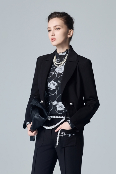 Classic Jet Black Blazer