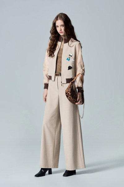 Milk Tea Brown Wide Leg Pants