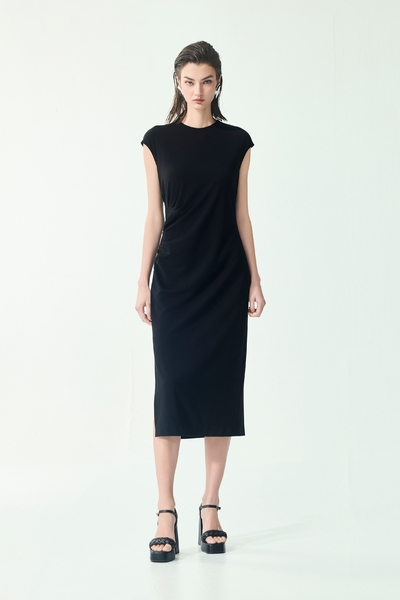 Cap Sleeve Sheath Dress