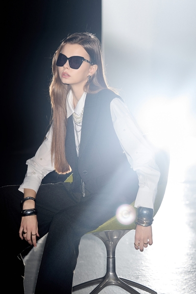 Dark Grey Stylish Suit Vest