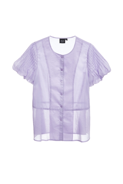 Buckle Detail Purple Tank Top