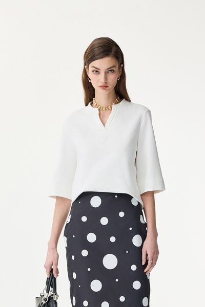 Minimalist White Top