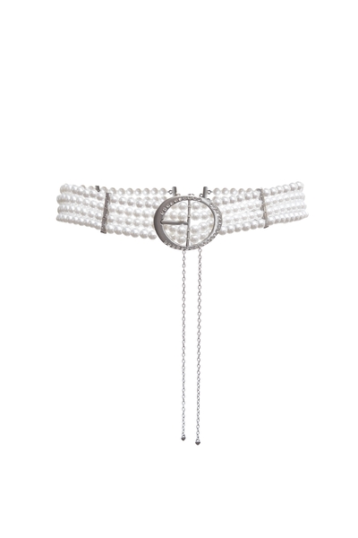 Classic Pearl Chain Belt