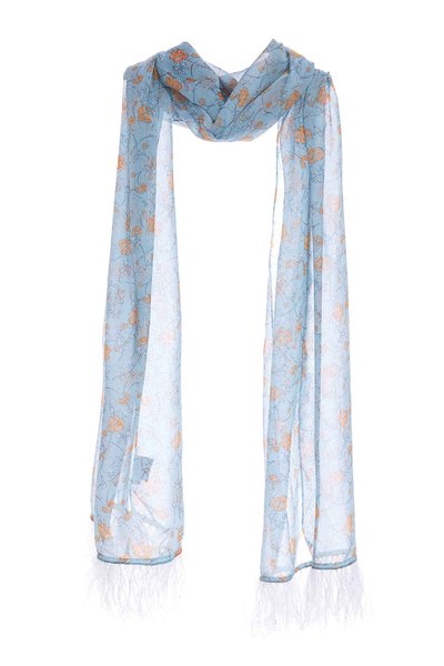 Floral Print Scarf