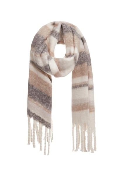 Warm Stripe Winter Scarf