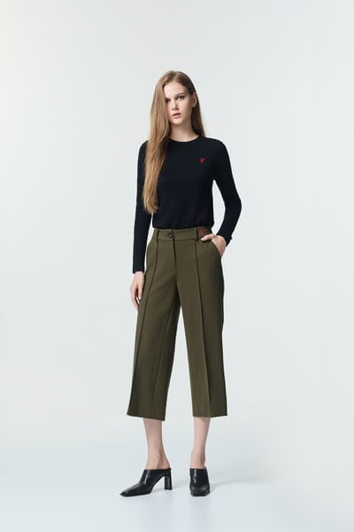 Minimalist Wide Leg Pants