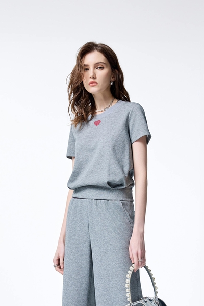 Heart Logo Short Sleeve Tee