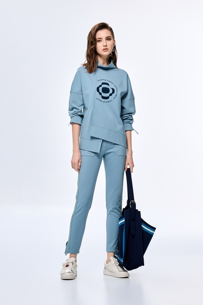 Fresh Mint Fitted Pants